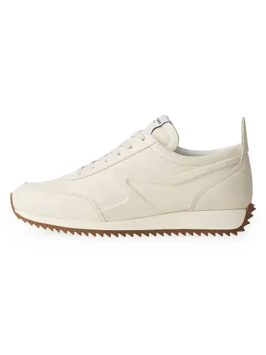 rag & bone Women's Retro Leather Runner Sneakers - Birch | Thumbnail 1