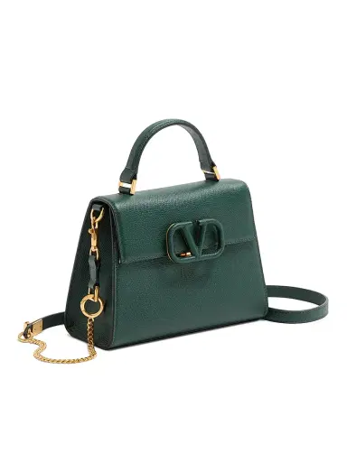Valentino Garavani Women's Small VSling Grainy Calfskin Handbag | Thumbnail 4