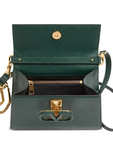 Valentino Garavani Women's Small VSling Grainy Calfskin Handbag | Thumbnail 7