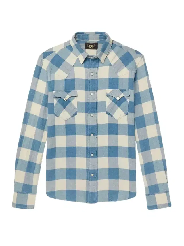 Buffalo-Checked Cotton and Linen-Blend Flannel Shirt - Men