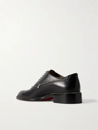Christian Louboutin Cocoriclou Studded Leather Derby Shoes - Men | Thumbnail 4 Christian Louboutin Cocoriclou Studded Leather Derby Shoes - Men | Thumbnail 4