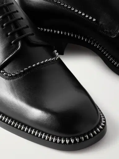 Christian Louboutin Cocoriclou Studded Leather Derby Shoes - Men | Thumbnail 5 Christian Louboutin Cocoriclou Studded Leather Derby Shoes - Men | Thumbnail 5