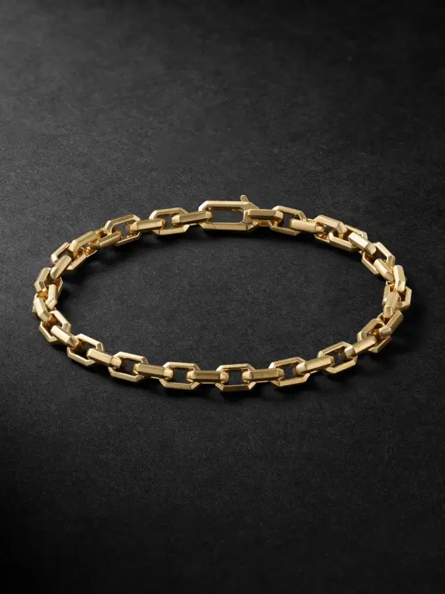 David Yurman Streamline® Link 18-Karat Gold Chain Bracelet - Men