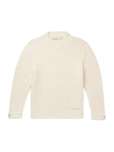 God’s True Cashmere Cloud Embellished Cashmere-Blend Bouclé Sweater - Men | Thumbnail 1 God’s True Cashmere Cloud Embellished Cashmere-Blend Bouclé Sweater - Men | Thumbnail 1