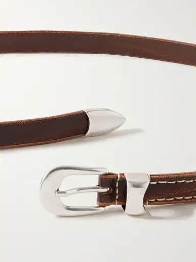Our Legacy 2cm Full-Grain Leather Belt - Men | Thumbnail 2