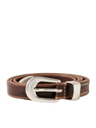 Our Legacy 2cm Full-Grain Leather Belt - Men | Thumbnail 1
