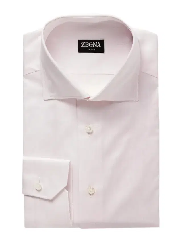 Cutaway-Collar Pinstriped Trofeo™ Comfort Shirt - Men