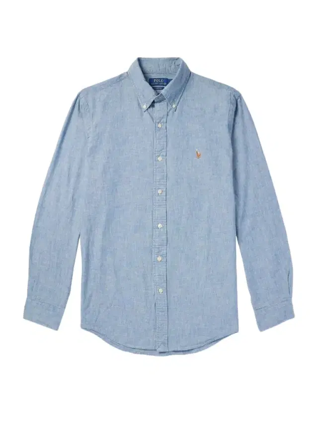 Polo Ralph Lauren Button-Down Collar Cotton-Chambray Shirt - Men