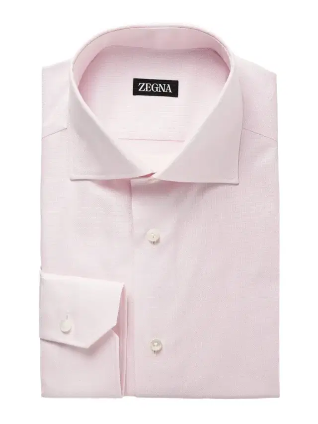 Cutaway-Collar Cotton-Piqué Shirt - Men