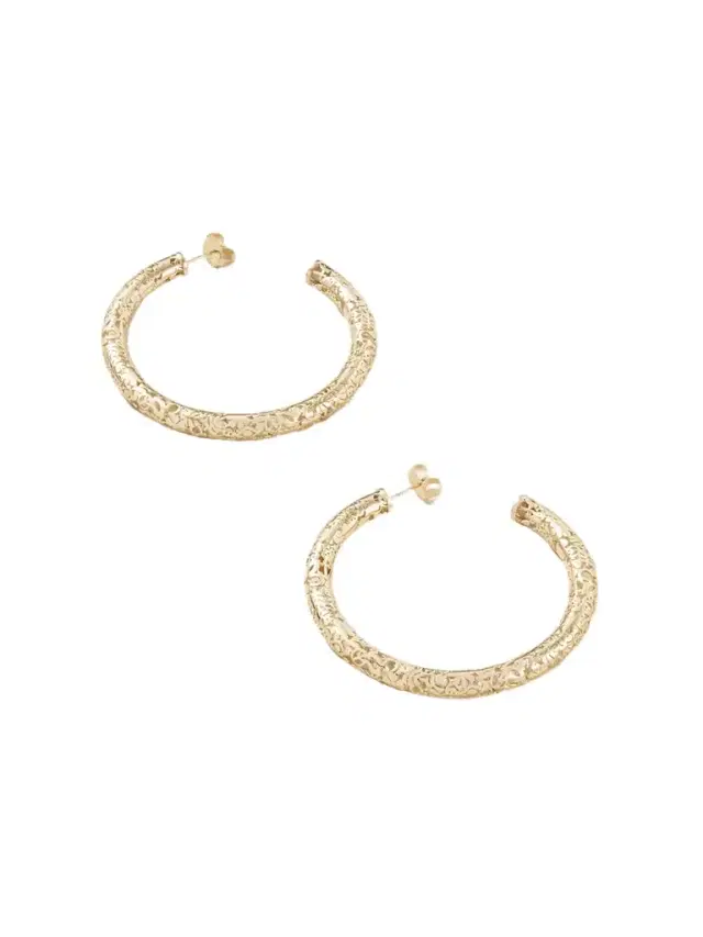 Large Icon Wallpaper 14-karat Gold Hoop Earrings Large Icon Wallpaper 14-karat Gold Hoop Earrings