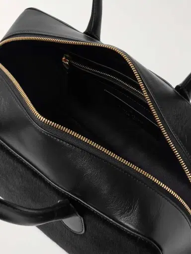 Loulou de Saison Leather And Calf Hair Tote | Thumbnail 5 Loulou de Saison Leather And Calf Hair Tote | Thumbnail 5