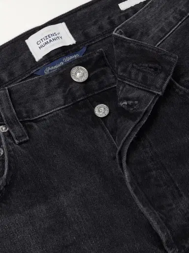 Citizens of Humanity Ayla Cropped Frayed High-rise Wide-leg Jeans | Thumbnail 5