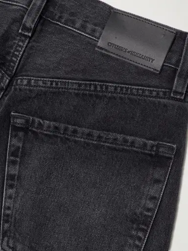 Citizens of Humanity Ayla Cropped Frayed High-rise Wide-leg Jeans | Thumbnail 6