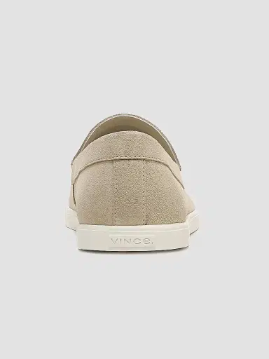 Vince Men's Sonoma Suede Slip-On Loafers - Moonlight | Thumbnail 3 Vince Men's Sonoma Suede Slip-On Loafers - Moonlight | Thumbnail 3