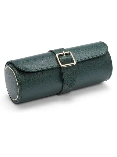 Wolf British Racing Green Triple Watch Roll | Thumbnail 2 Wolf British Racing Green Triple Watch Roll | Thumbnail 2