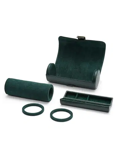 Wolf British Racing Green Triple Watch Roll | Thumbnail 5 Wolf British Racing Green Triple Watch Roll | Thumbnail 5
