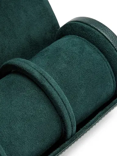 Wolf British Racing Green Triple Watch Roll | Thumbnail 6 Wolf British Racing Green Triple Watch Roll | Thumbnail 6