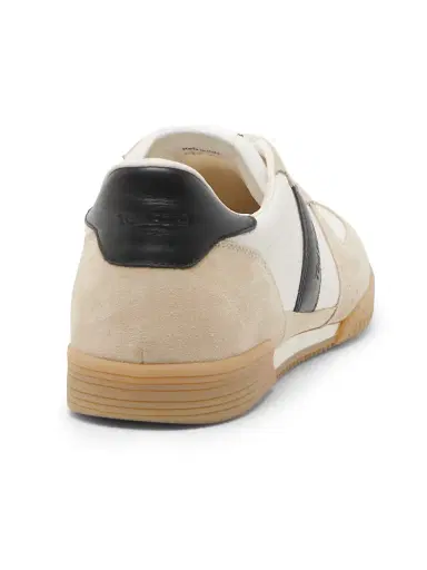 Tom Ford Men's Terence Striped Leather Low-Top Sneakers | Thumbnail 3