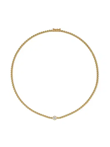 Jennifer Meyer 18-karat Gold Diamond Necklace | Thumbnail 1 Jennifer Meyer 18-karat Gold Diamond Necklace | Thumbnail 1