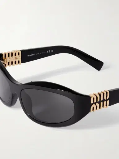 Miu Miu Eyewear Glimpse D-frame Acetate Sunglasses | Thumbnail 4