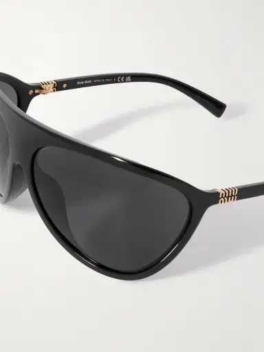 Miu Miu Eyewear Oversized D-frame Acetate Sunglasses | Thumbnail 4 Miu Miu Eyewear Oversized D-frame Acetate Sunglasses | Thumbnail 4