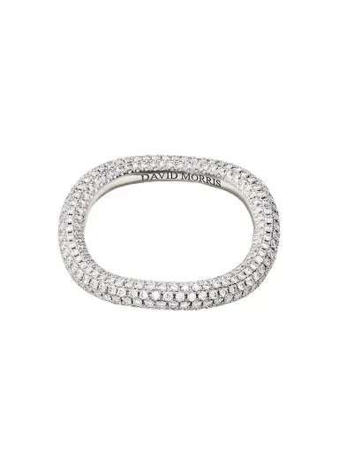 David Morris 18-karat White Gold Diamond Eternity Ring | Thumbnail 1 David Morris 18-karat White Gold Diamond Eternity Ring | Thumbnail 1