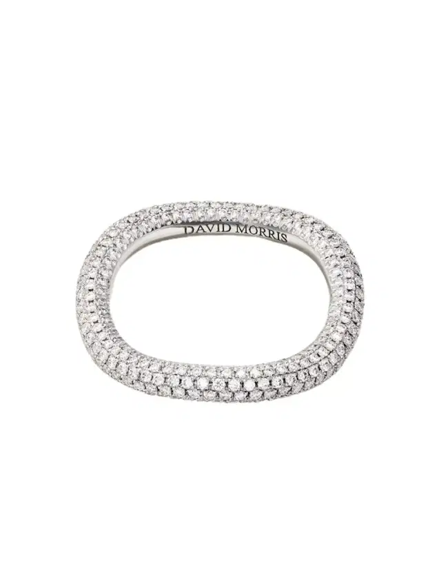 David Morris 18-karat White Gold Diamond Eternity Ring