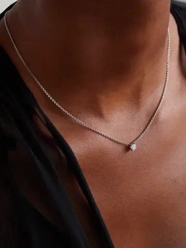 David Morris 18-karat White Gold Diamond Necklace | Thumbnail 2 David Morris 18-karat White Gold Diamond Necklace | Thumbnail 2