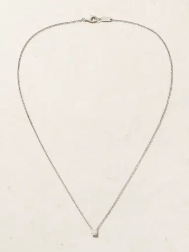 David Morris 18-karat White Gold Diamond Necklace | Thumbnail 4 David Morris 18-karat White Gold Diamond Necklace | Thumbnail 4