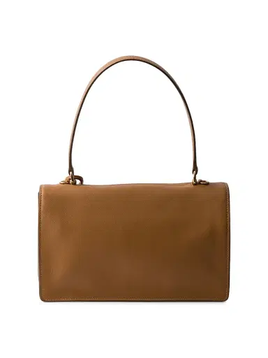 Prada Women's Soft Sound  Leather Shoulder Bag - Brown | Thumbnail 3