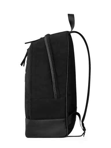 Saint Laurent Men's City Backpack in Nylon Canvas and Leather | Thumbnail 5 Saint Laurent Men's City Backpack in Nylon Canvas and Leather | Thumbnail 5