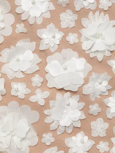 Elliatt Women's Bluebell Floral Appliqué Midi-Dress - Ivory - Size Small | Thumbnail 8 Elliatt Women's Bluebell Floral Appliqué Midi-Dress - Ivory - Size Small | Thumbnail 8