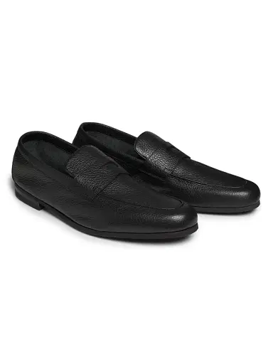 John Lobb Men's Thorne Leather Penny Loafers | Thumbnail 2 John Lobb Men's Thorne Leather Penny Loafers | Thumbnail 2