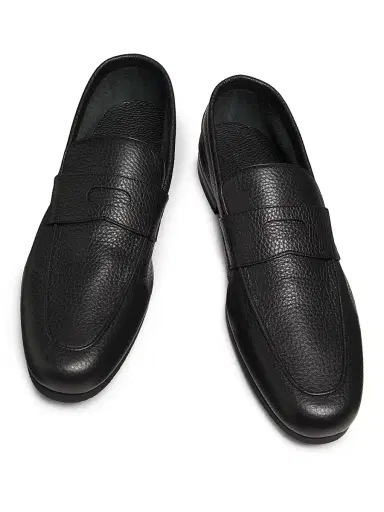John Lobb Men's Thorne Leather Penny Loafers | Thumbnail 4 John Lobb Men's Thorne Leather Penny Loafers | Thumbnail 4