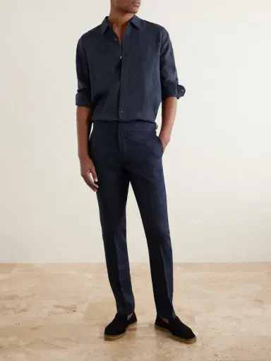Orlebar Brown Justin Linen Shirt - Men | Thumbnail 2 Orlebar Brown Justin Linen Shirt - Men | Thumbnail 2