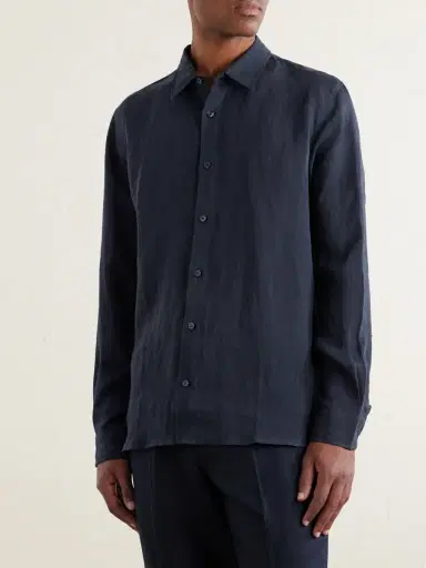 Orlebar Brown Justin Linen Shirt - Men | Thumbnail 3 Orlebar Brown Justin Linen Shirt - Men | Thumbnail 3