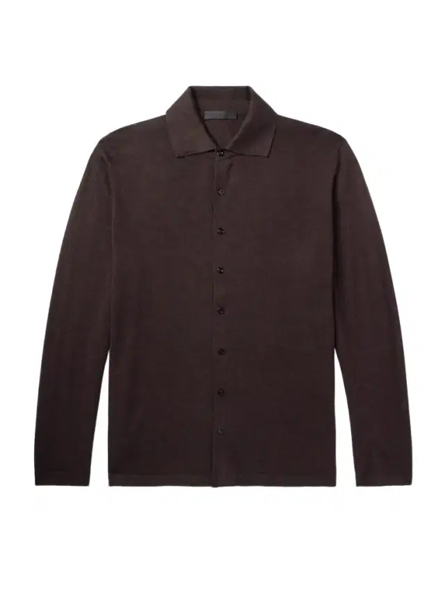 Carlo Cashmere and Silk-Blend Shirt - Men