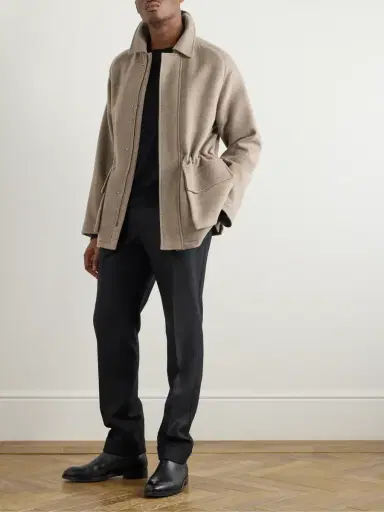 Saman Amel Slim-Fit Cashmere and Silk-Blend T-Shirt - Men | Thumbnail 2
