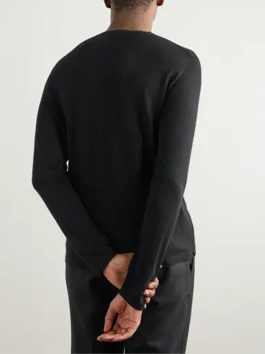 Saman Amel Slim-Fit Cashmere and Silk-Blend T-Shirt - Men | Thumbnail 4