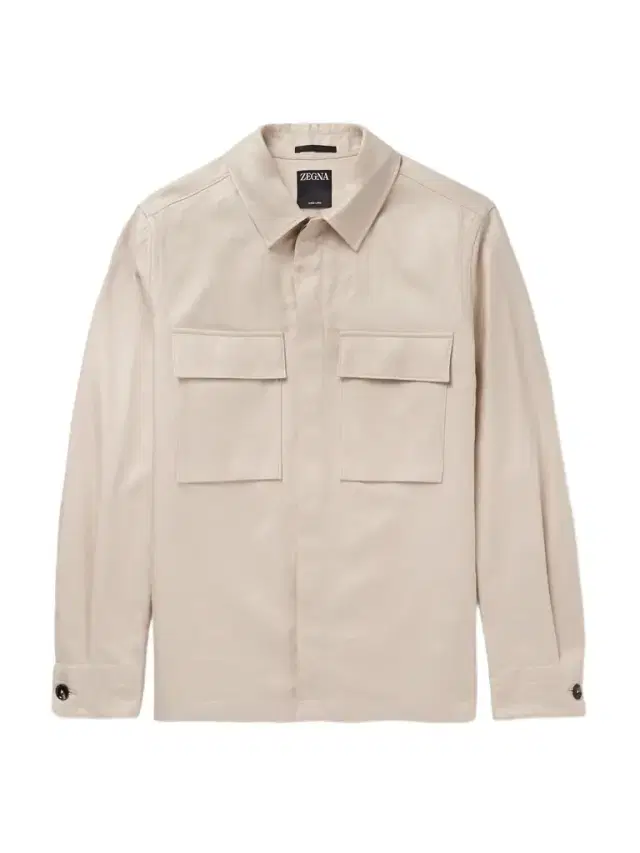 Linen-Twill Overshirt - Men