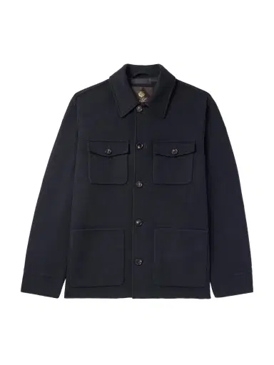 Loro Piana Devis Storm System® Cashmere Overshirt - Men | Thumbnail 1 Loro Piana Devis Storm System® Cashmere Overshirt - Men | Thumbnail 1
