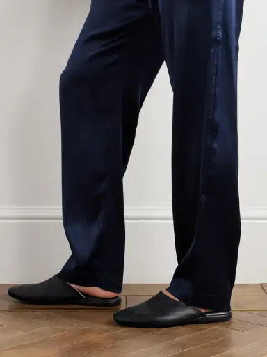 Charvet Nappa Leather Slippers - Men | Thumbnail 2