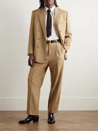Saint Laurent Striped Silk Shirt - Men | Thumbnail 2