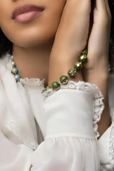 BUDDHA MAMA Army Evil Eye Bracelet | Thumbnail 2