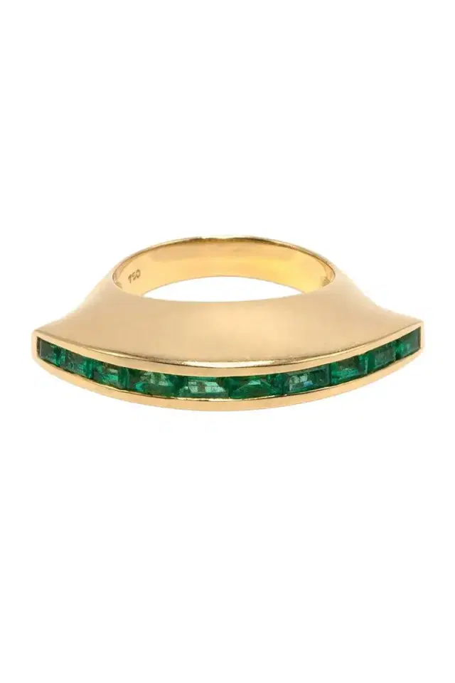 Jenna Blake Emerald Eclipse Ring