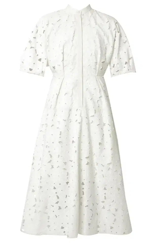Erdem Short Sleeve Midi Shirt Dress