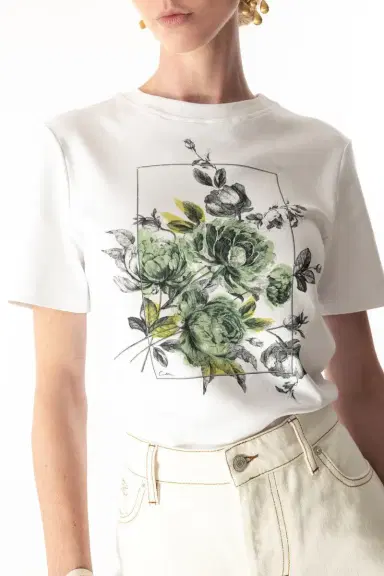 Erdem Short Sleve T-Shirt | Thumbnail 3