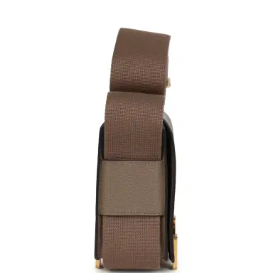 HERMÈS Hermes Geta Etoupe Chevre Gold Hardware | Thumbnail 3