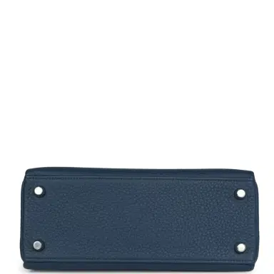 HERMÈS Hermes Kelly Retourne 25 Bleu De Prusse Togo Palladium Hardware | Thumbnail 6 HERMÈS Hermes Kelly Retourne 25 Bleu De Prusse Togo Palladium Hardware | Thumbnail 6
