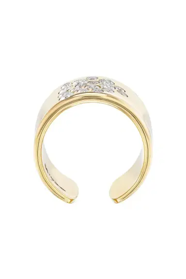 Uniform Object Diamond Mega Stoned Cuff Ring | Thumbnail 5 Uniform Object Diamond Mega Stoned Cuff Ring | Thumbnail 5